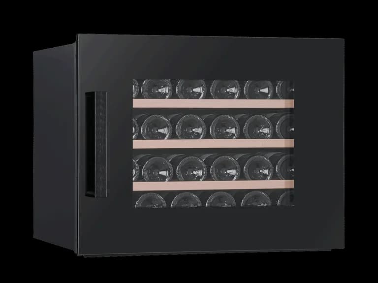 Integrerbar vinkyl - Scandinavian Collection 45 Fullglass Black - Cavin