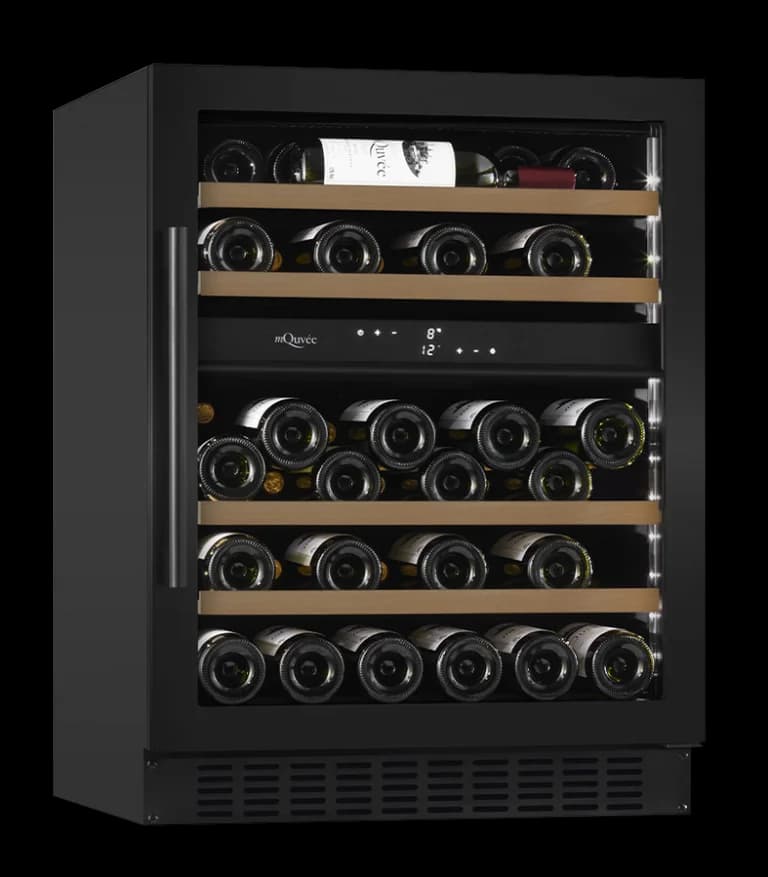 Inbyggbar vinkyl - WineCave 700 60D - Svart - mQuvée