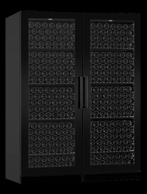 Vinlagringsskåp - Velvet 220 Glass Double door - mQuvée Vinlagringsskåp - Velvet 220 Glass Double door - mQuvée